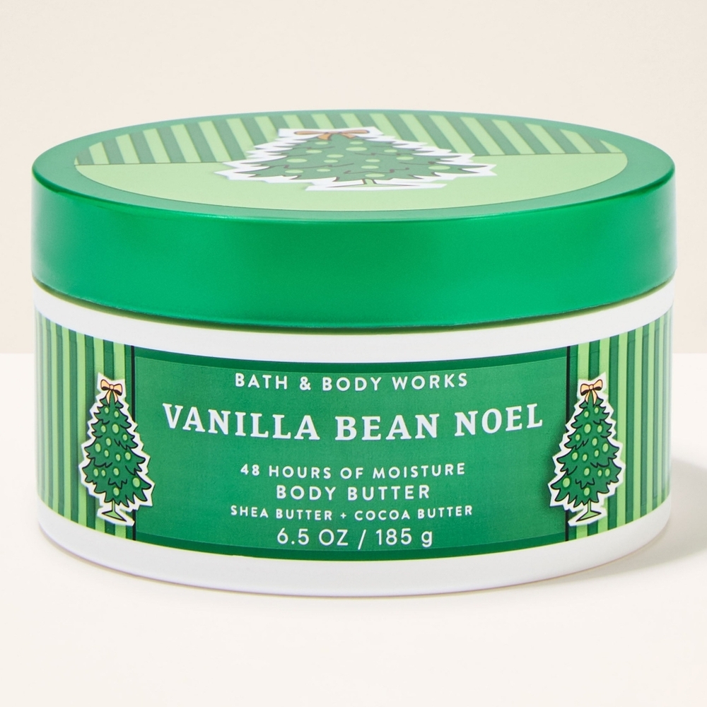 Bath & Body Works Vanilla Bean Noel Body Butter NEW RARE